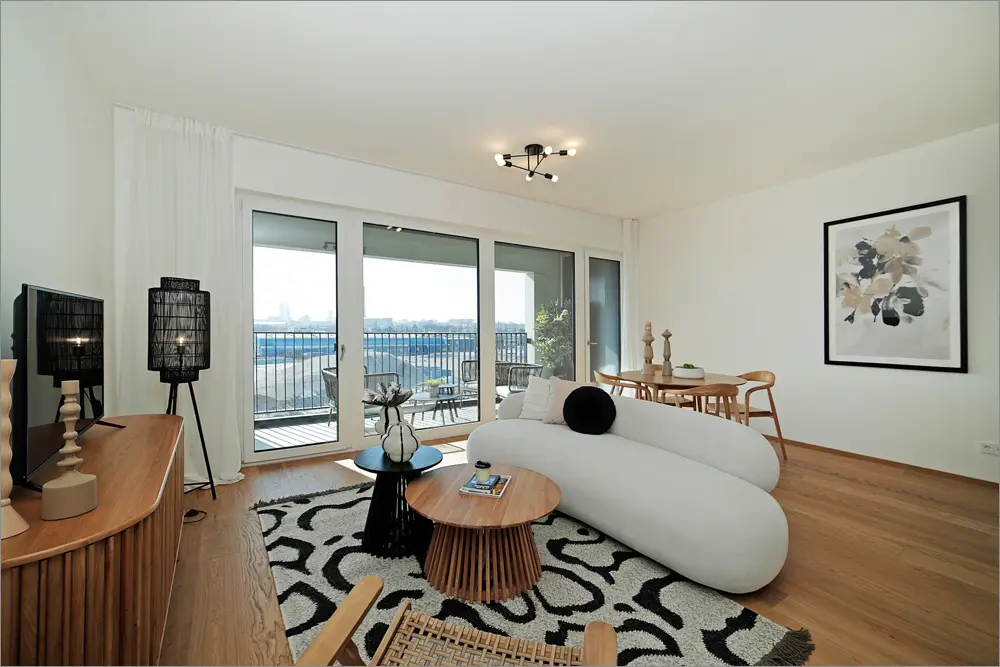 Dachgeschosswohnung mit Weitblick